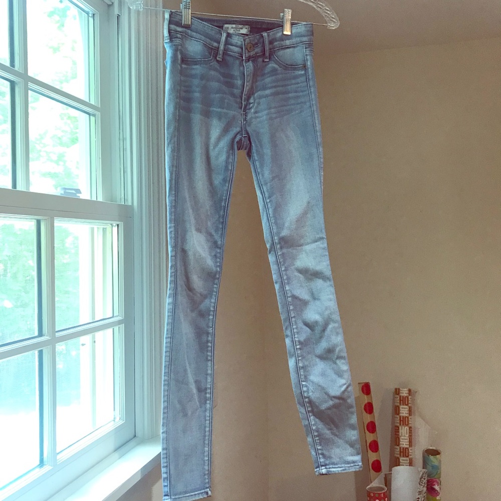 Abercrombie and Fitch Light Wash Jeans